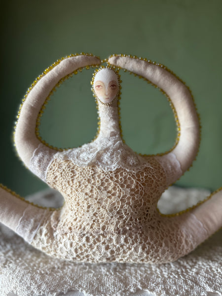 TWO FACED DOLL by artist Charlotte Sigurdson