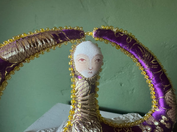 TWO FACED DOLL by artist Charlotte Sigurdson