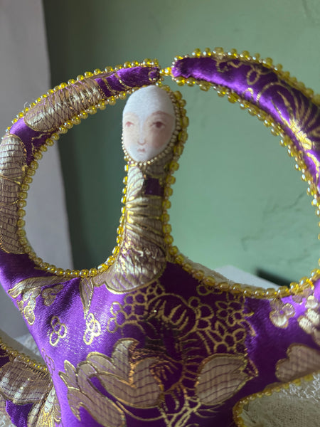 TWO FACED DOLL by artist Charlotte Sigurdson