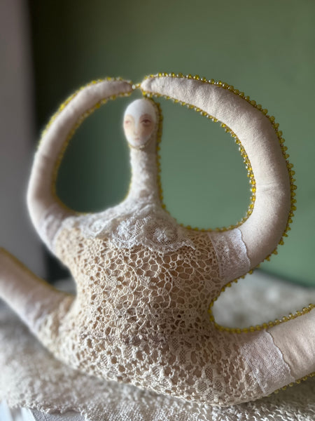 TWO FACED DOLL by artist Charlotte Sigurdson