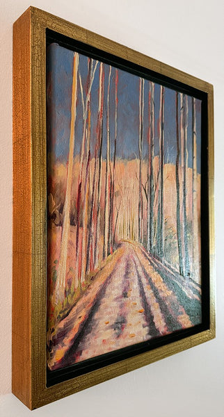 GREAT ALLEGHENY PASSAGE ABOVE OHIOPYLE by artist Stuart Thompson