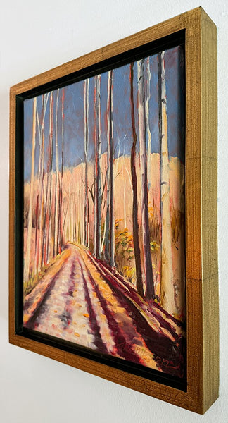 GREAT ALLEGHENY PASSAGE ABOVE OHIOPYLE by artist Stuart Thompson