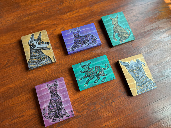 XOLITO VALIENTE - GOLDEN OBSIDIAN DOS by Pamela Enríquez-Courts
