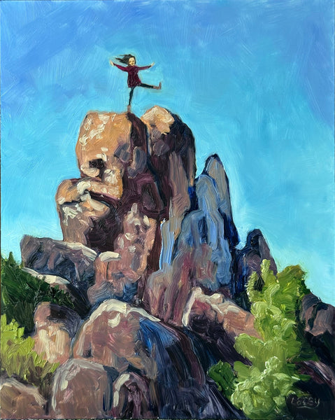 12 LA VALIENTE (The Brave One) by artist Lacey Bryant