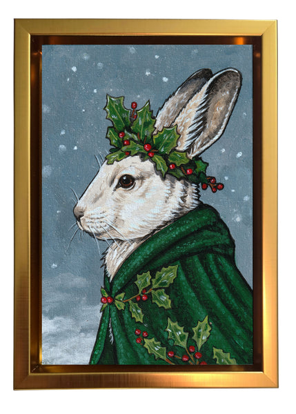 THE HOLLY KING by artist Chrystal Dawn