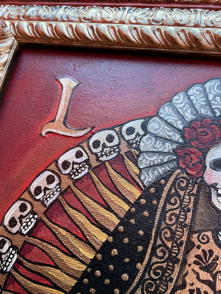 14 LA MUERTE (Death) by artist Pamela Enriquez-Courts