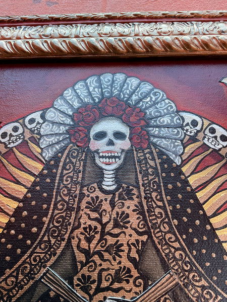 14 LA MUERTE (Death) by artist Pamela Enriquez-Courts