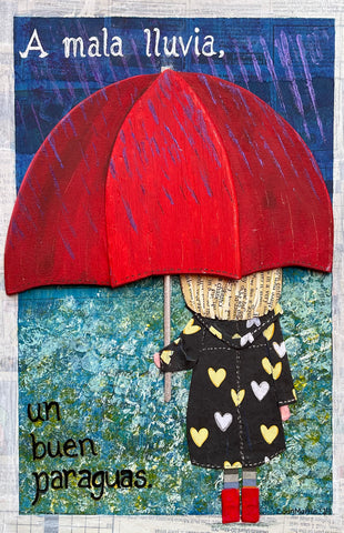 5 EL PARAGUAS (The Umbrella) by artist Carla San Martin