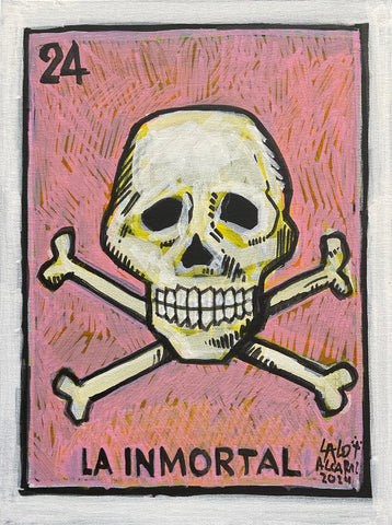 42 LA CALAVERA (The Skull) by artist Lalo Alcaraz