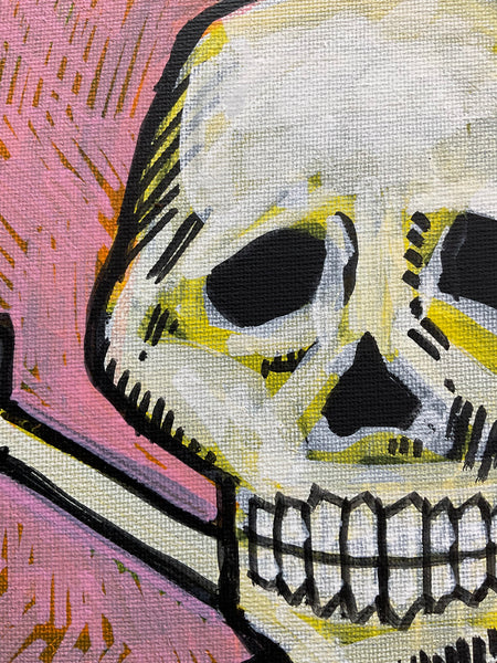 42 LA CALAVERA (The Skull) by artist Lalo Alcaraz