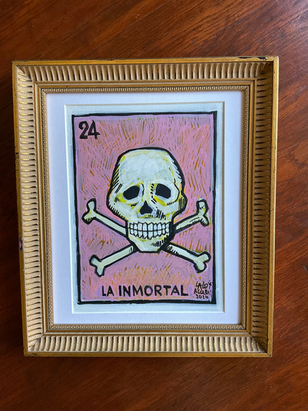 42 LA CALAVERA (The Skull) by artist Lalo Alcaraz