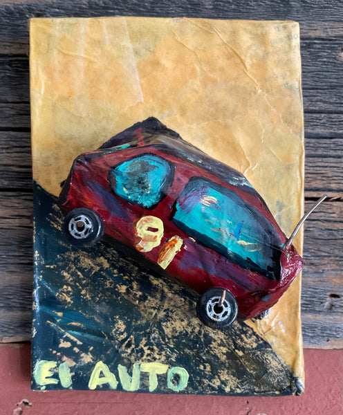 91 EL AUTO (The Car) by artist Lauren Arriola