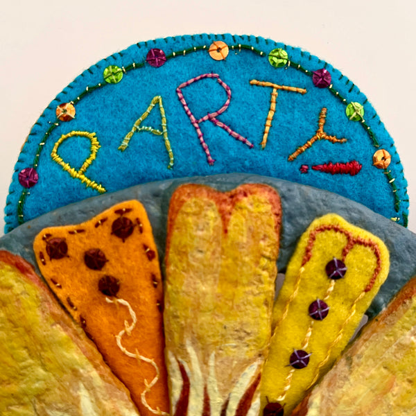 PARTY! (Slugs Not Invited) by artist Ulla Anobile