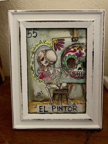 55 EL PINTOR (The Painter) by artist Jazmin Molina