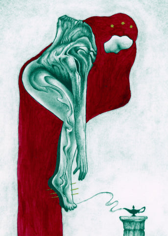 BEFORE WE DREAMED OF THREE by artist Misael Urquico