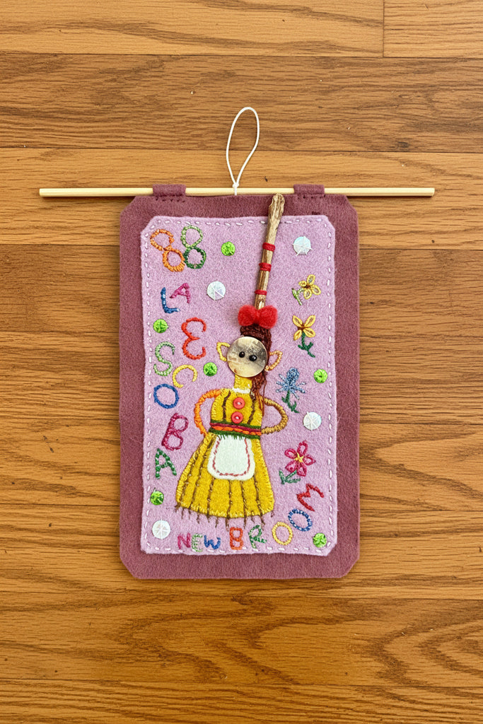 88 LA ESCOBA (The Broom) / New Broom by artist Ulla Anobile