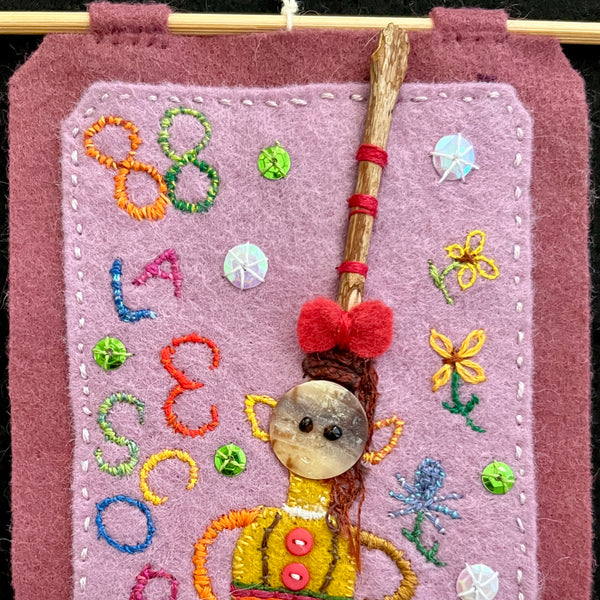 88 LA ESCOBA (The Broom) / New Broom by artist Ulla Anobile