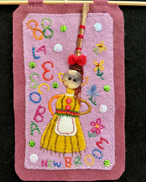 88 LA ESCOBA (The Broom) / New Broom by artist Ulla Anobile