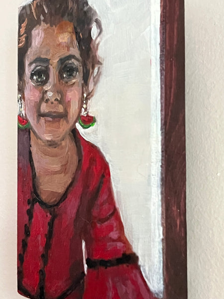 95 LOS ARETES (Earrings) by artist Athanasia Nancy Koutsouflakis