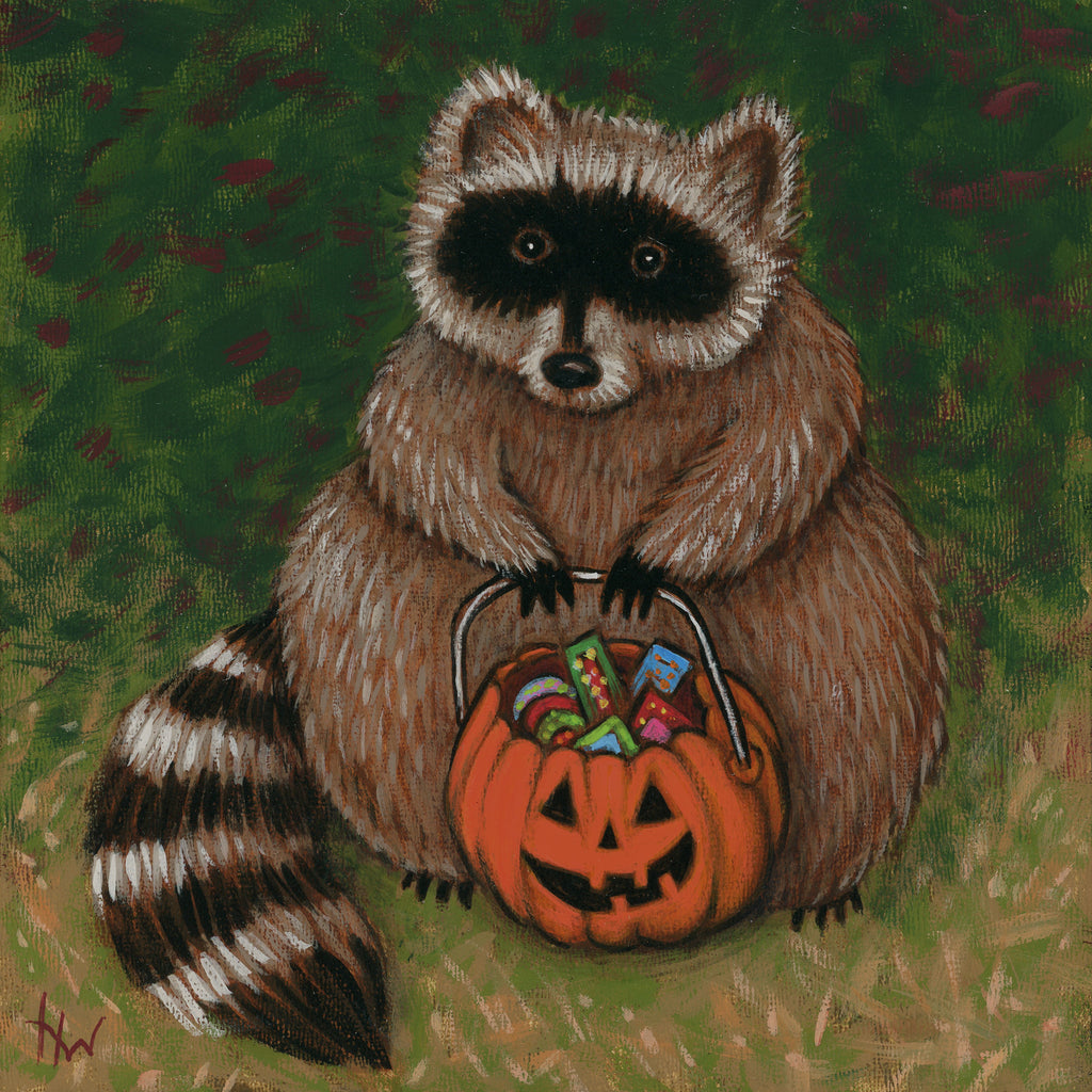 TRICK OR TREAT by artist Holly Wood