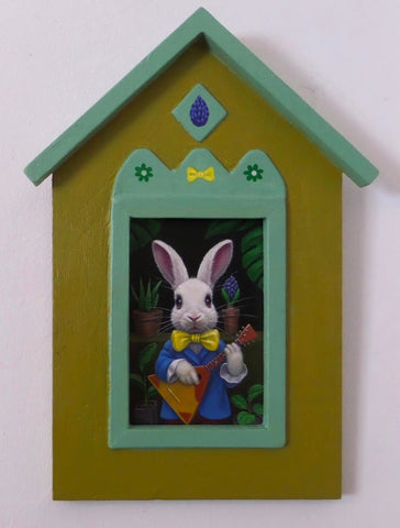 HOUSE OF RABBIT by artist Olga Ponomarenko