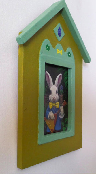 HOUSE OF RABBIT by artist Olga Ponomarenko