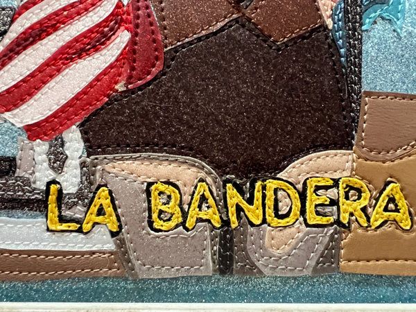 16 LA BANDERA (The Flag) / Edie's Flag by artist Lori Herbst