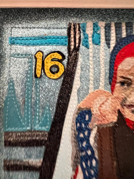 16 LA BANDERA (The Flag) / Edie's Flag by artist Lori Herbst