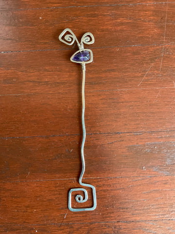 Fancy Amethyst Bookmark