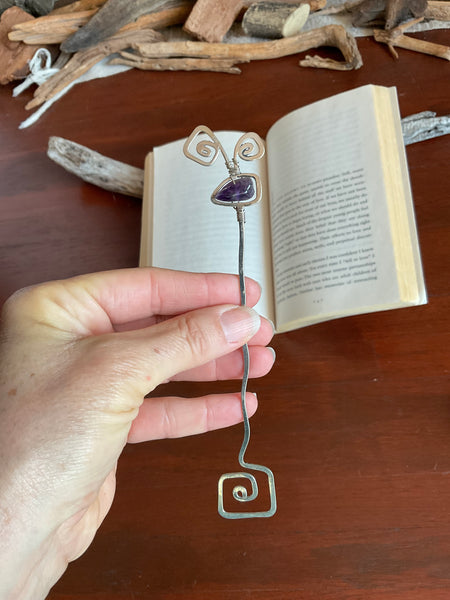 Fancy Amethyst Bookmark