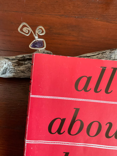 Fancy Amethyst Bookmark