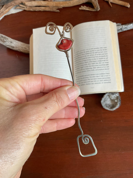 Fancy Coral Bookmark