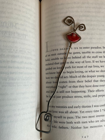 Fancy Coral Bookmark