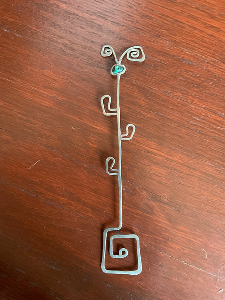 Fancy Malachite Bookmark