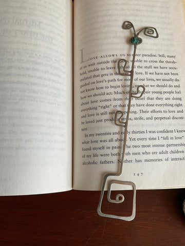 Fancy Malachite Bookmark