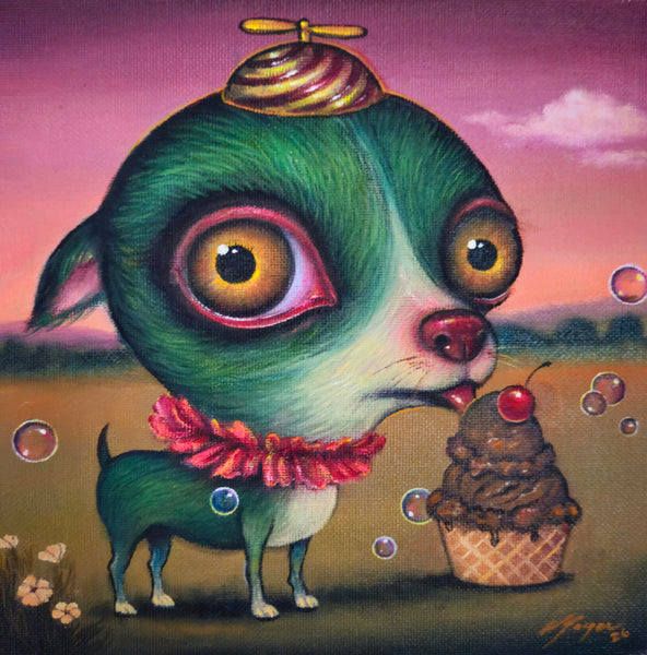 CHOCOLATE AFTERNOON by artist Verónica jaeger