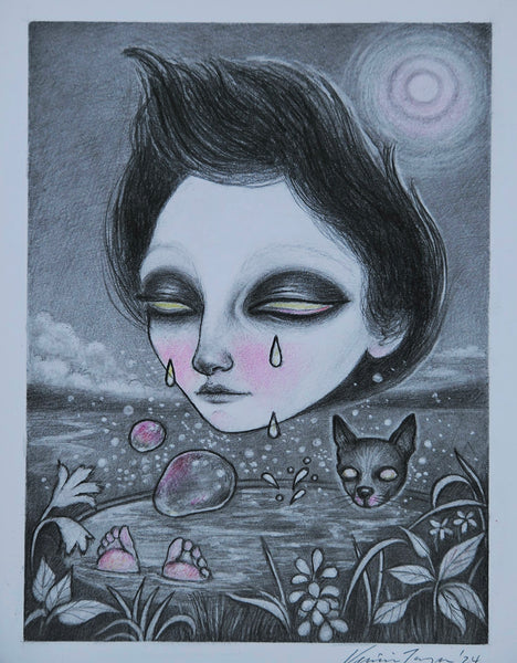 LLORONA and CHIHUAHUA SPIRIT by artist Veronica Jaeger