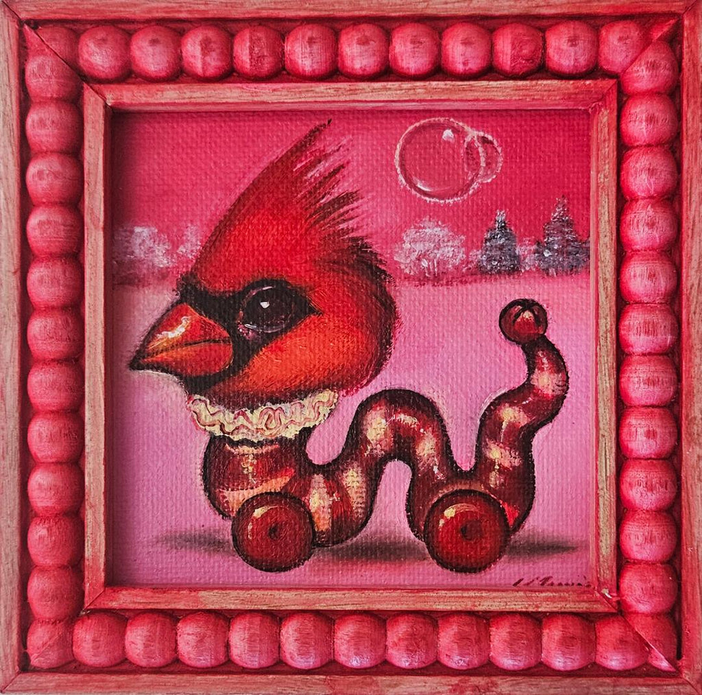 JINGLE RIDE 1 (bird) by artist Verónica Jaeger