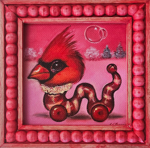JINGLE RIDE 1 (bird) by artist Verónica Jaeger