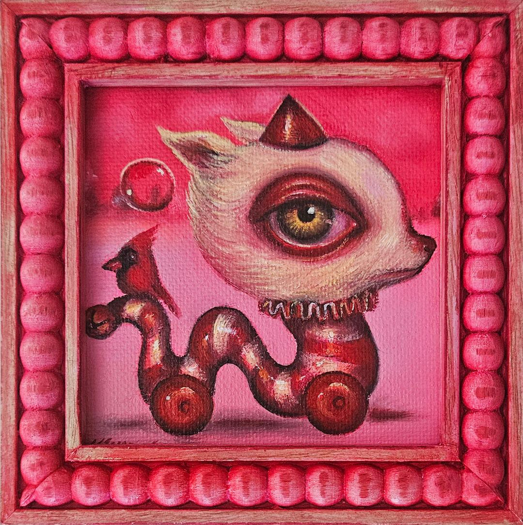 JINGLE RIDE 2 (cat) by artist Verónica Jaeger