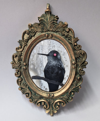 SNOW BIRD 2 ornament by artist Kahla Lewis