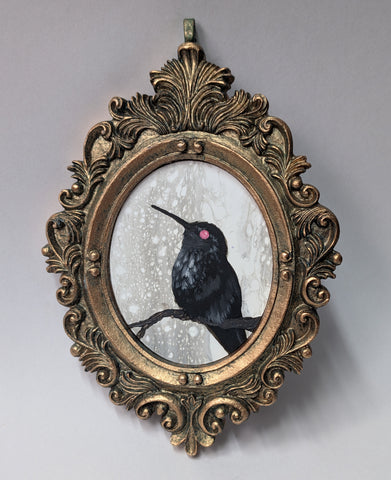 SNOW BIRD 3 ornament by artist Kahla Lewis