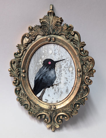 SNOW BIRD 5 ornament by artist Kahla Lewis