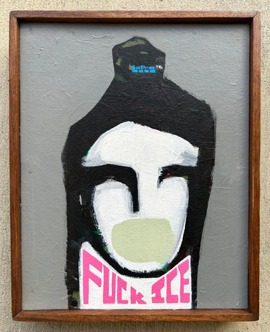 IT CAN'T BE SAID ENOUGH by artists Kelly Thompson and Kelly Pelka (painting)