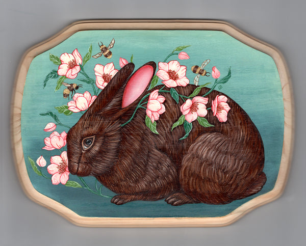 LE LAPIN DU JARDIN by artist Lea Barozzi