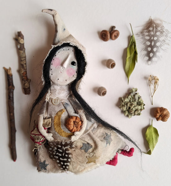 THE WITCH OF THE WOODS by artist Marie Charrois of Little Bird of Paradise