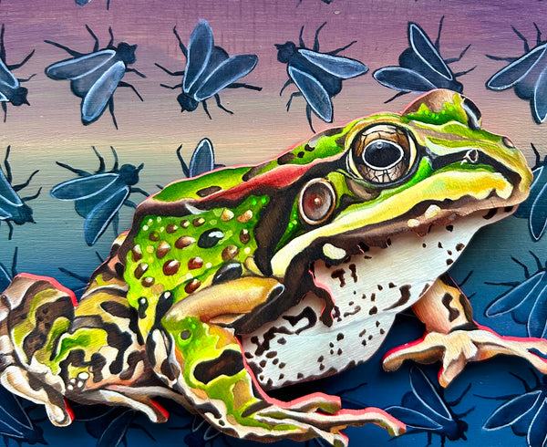 54 LA RANA (The Frog) by artist Sarah Polzin