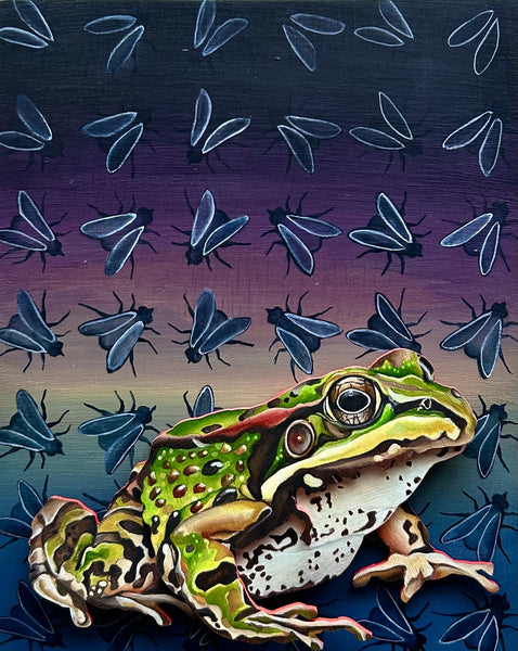 54 LA RANA (The Frog) by artist Sarah Polzin