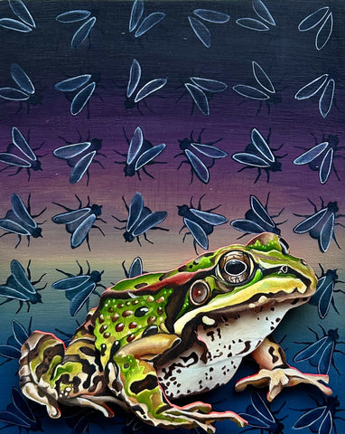 54 LA RANA (The Frog) by artist Sarah Polzin