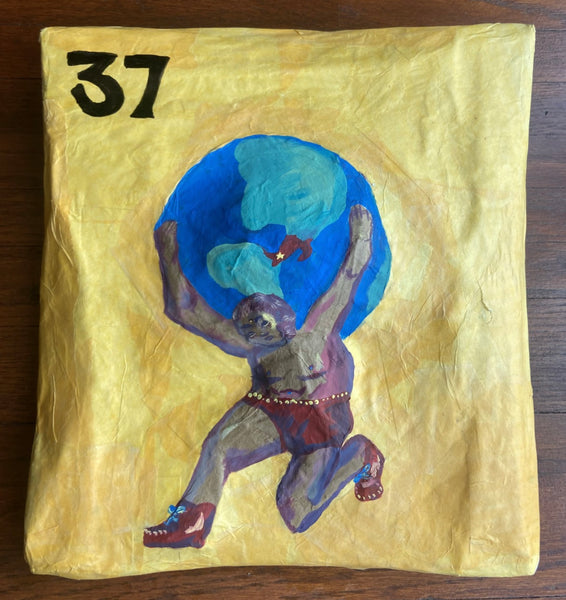 37 EL MUNDO (The World) by artist Lauren Arriola